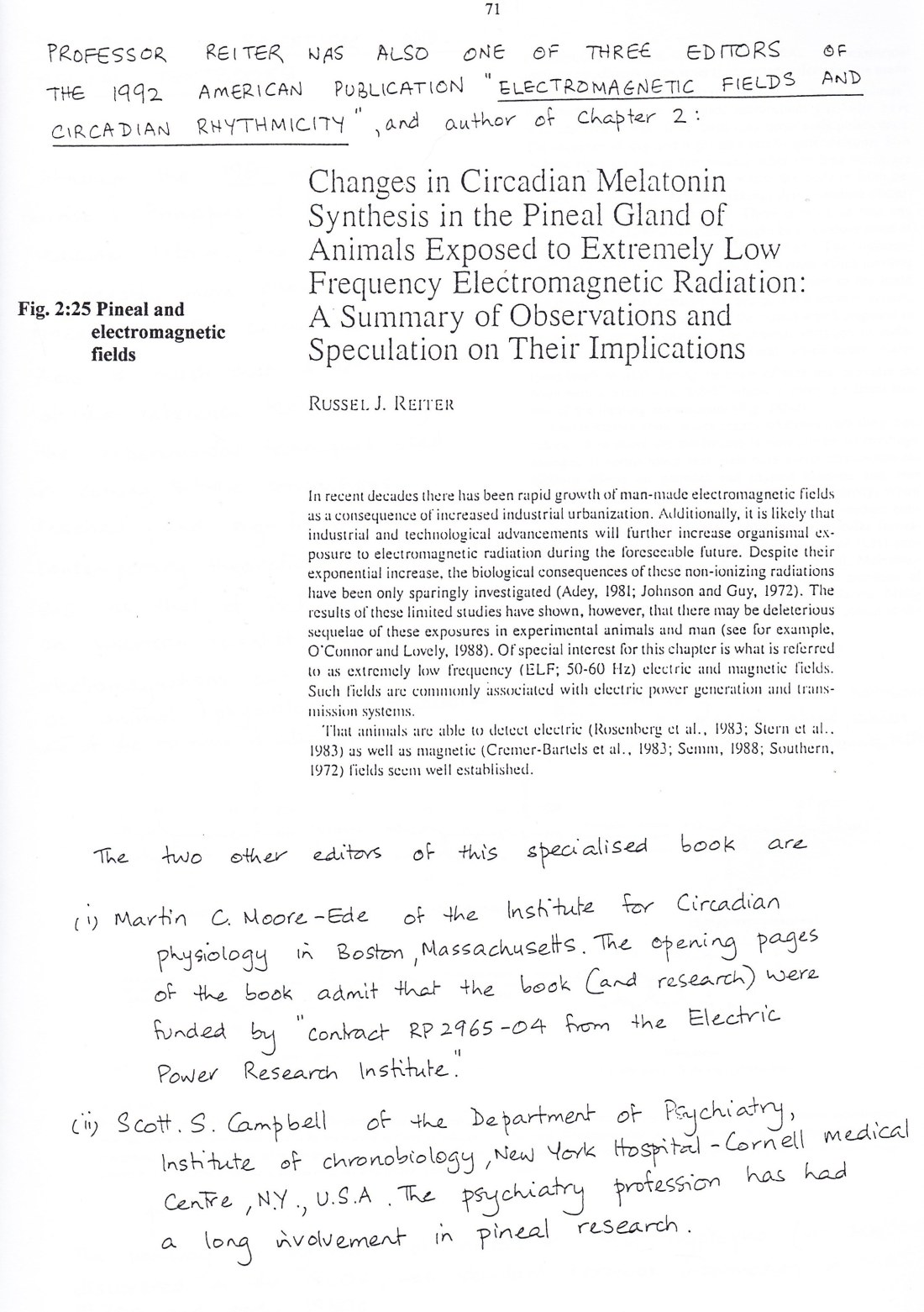 Integrated Model 071